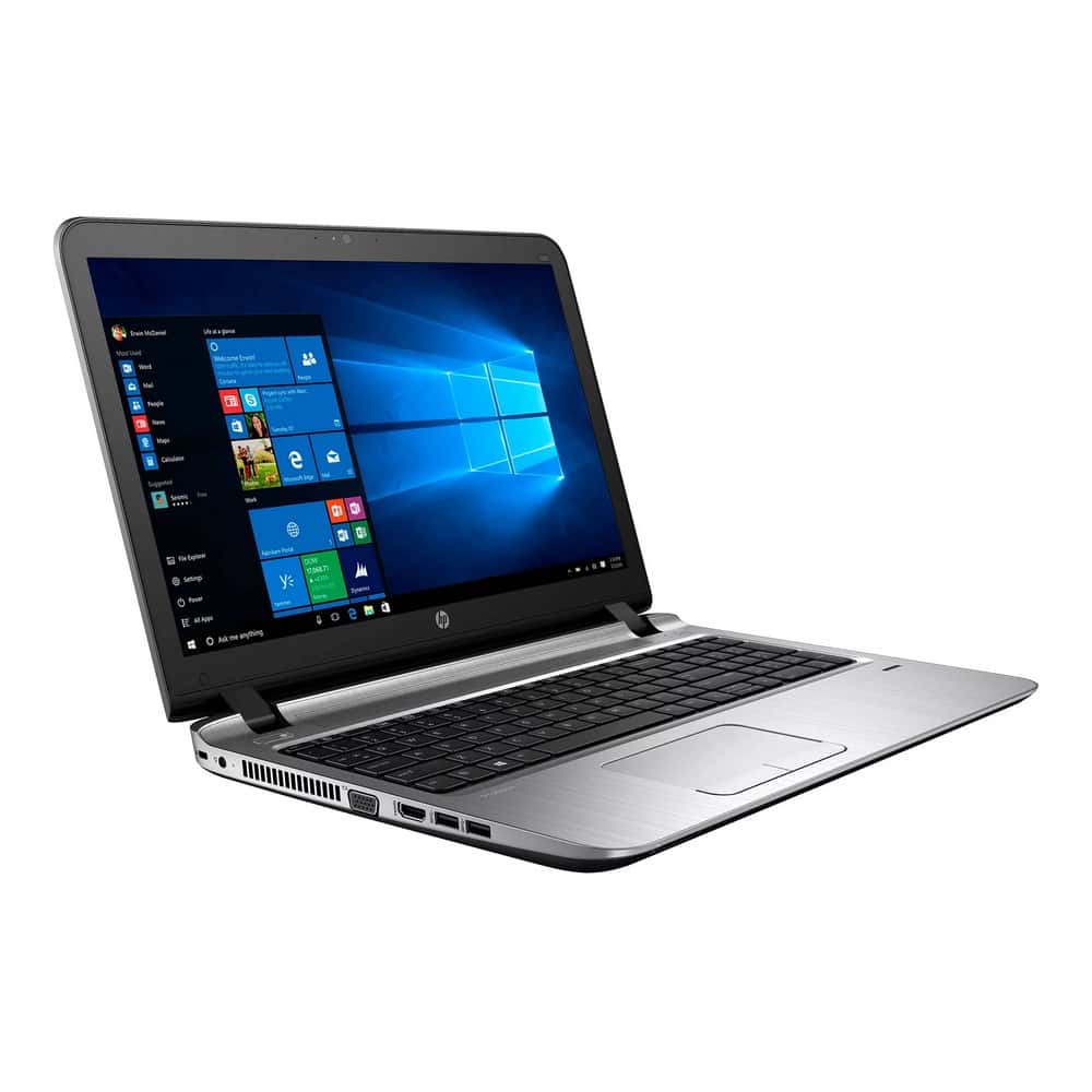 HP ProBook 450 G3, i5-6200u, 8 Go ram, 480 Go SSD, Win 10, Caméra