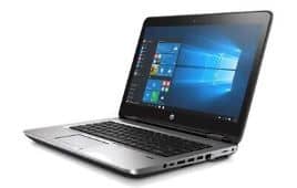 HP Probook 640 G3, i5-7200u, 8 Go ram, 256 go NVMe, Win 10, Caméra, Batterie 3h00, Écran 14 pouces