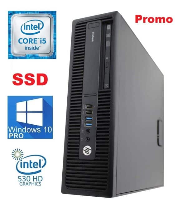 HP ProDesk 600 G2 SFF, i5-6500, 8 Go ram DDR4, 240 Go SSD, Win10